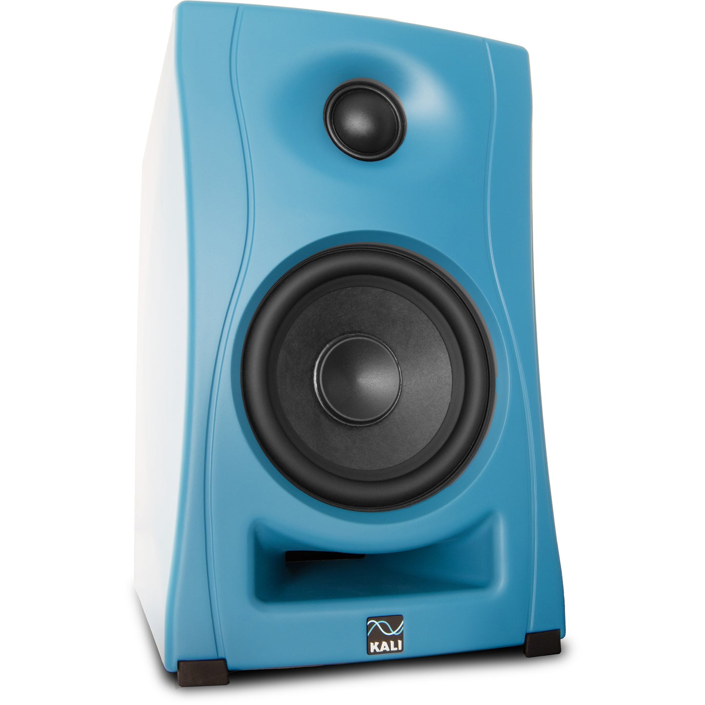KALI AUDIO LP-UNF-B 4” Ultra Nearfield Powered Monitor System w/Bluetooth - Boundary Compensation EQ Settings - for Mixing, Recording, Audio Production - USB-C, TRS, RCA Inputs Blue (Pair)