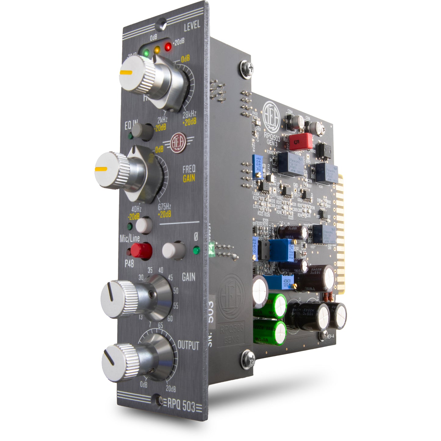 AEA RPQ503 500 Series Ribbon Mic Pre and EQ