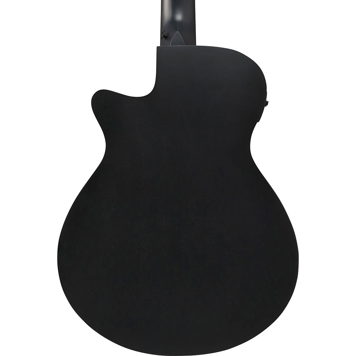 Ibanez AEG Series 7-String Acoustic Electric Guitar, Black Out