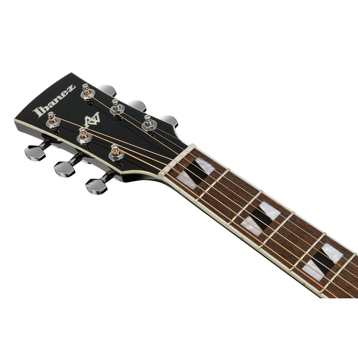 Ibanez Artwood Series Acoustic Electric Guitar, Black High Gloss