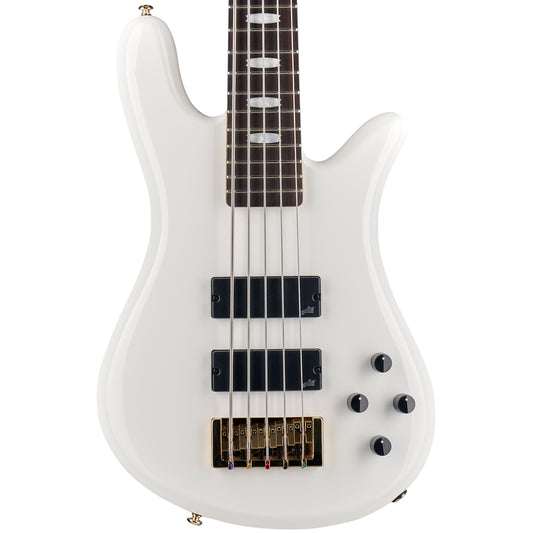 Spector Icon NS-5 Bolt-on Electric Bass - White Gloss