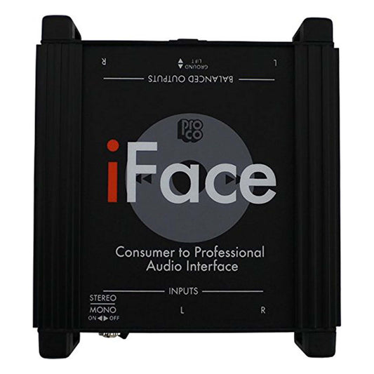 Pro Co Sound iFace Portable Audio Player Interface