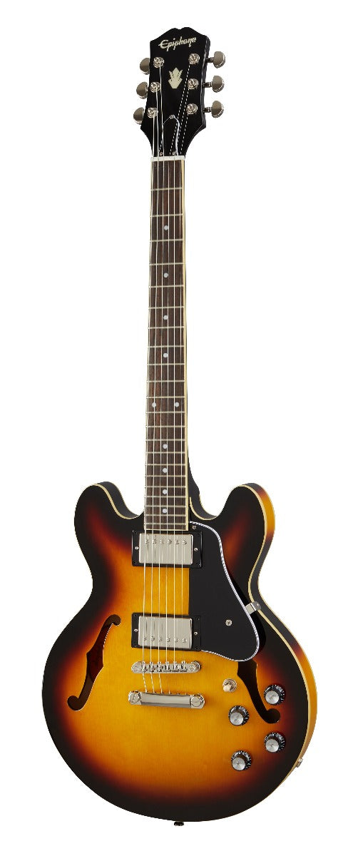 Epiphone ES-339 Semi Hollow Electric Guitar, Vintage Sunburst