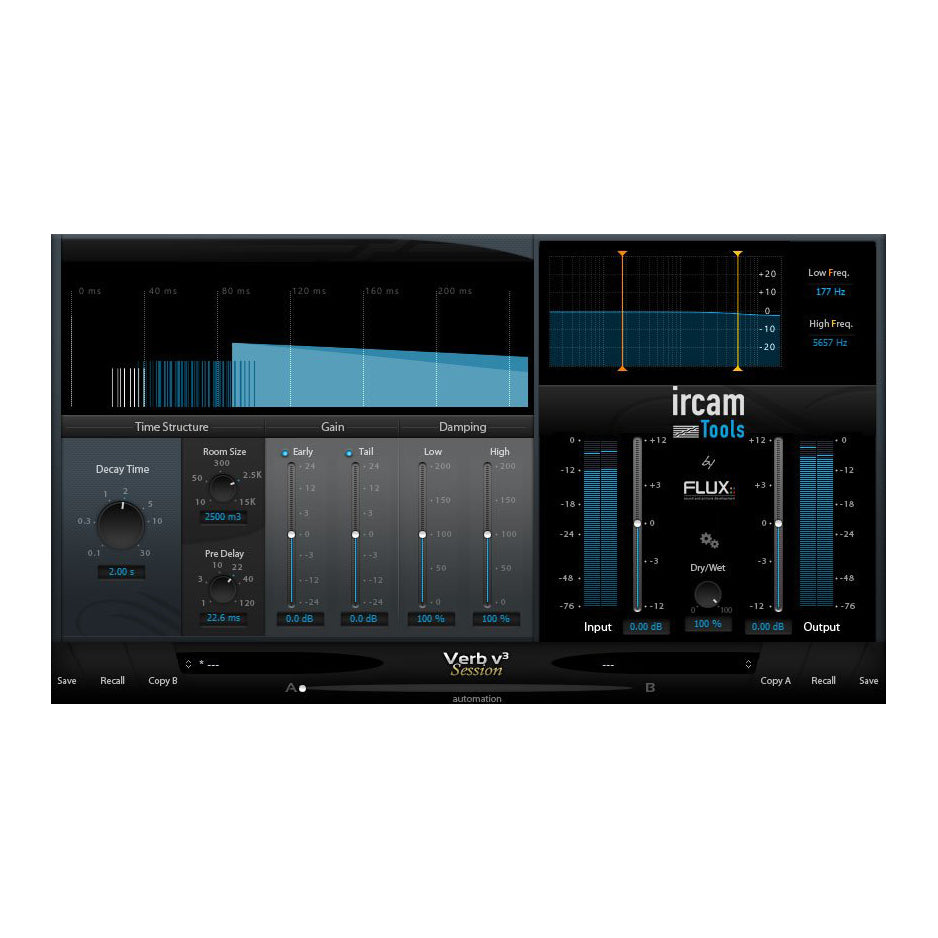 Flux Ircam Verb Session Plug-In