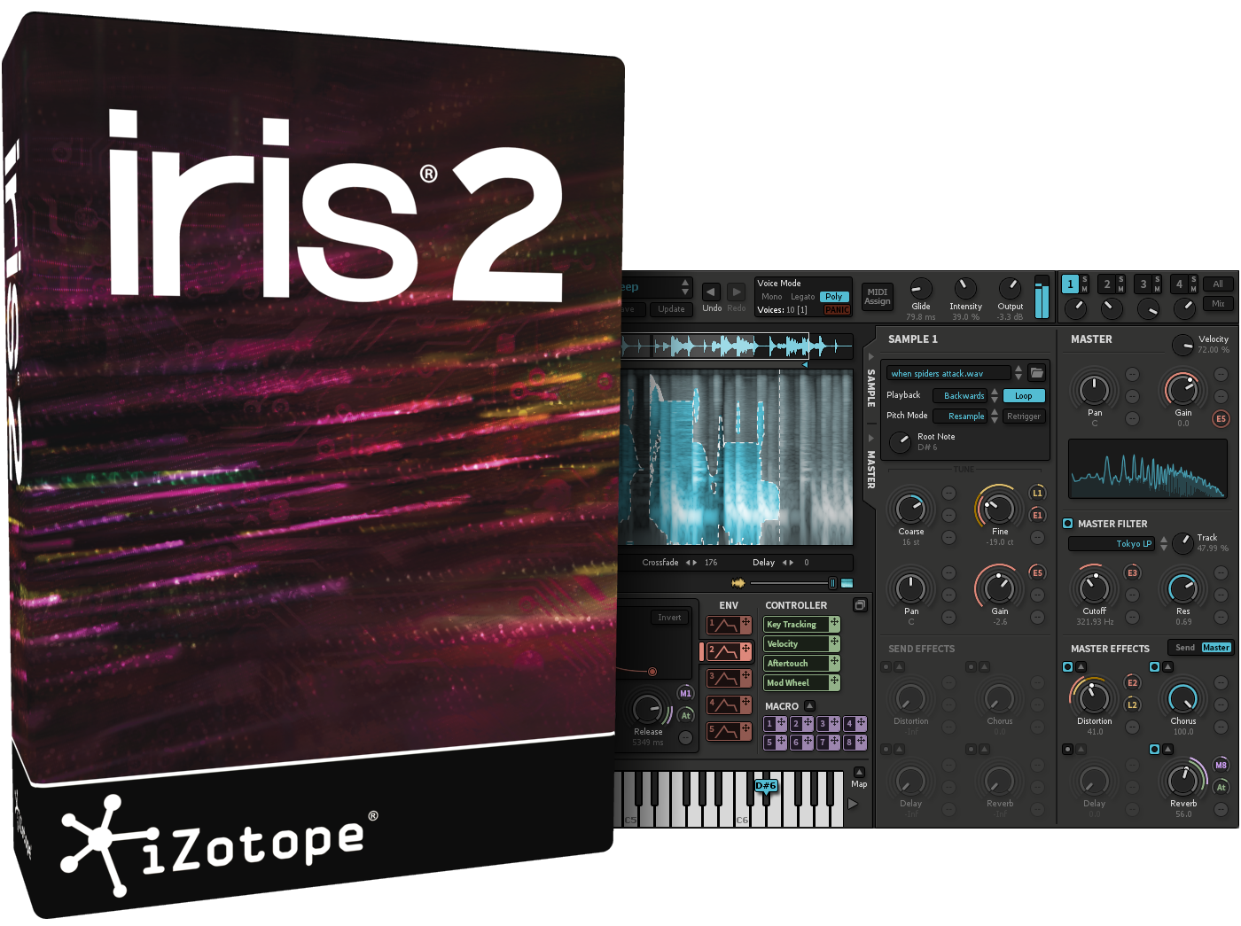 Izotope Iris 2 Sample Based Software Synthesizer