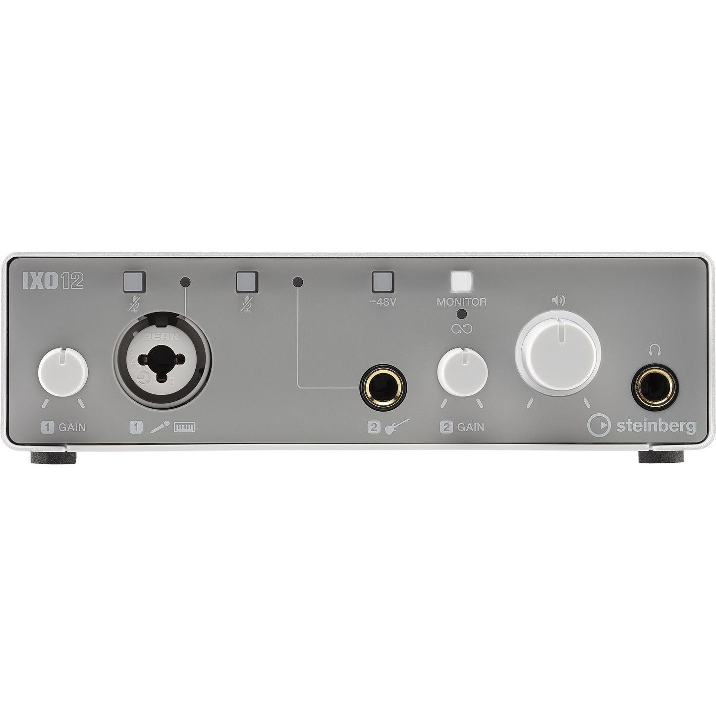 Steinberg IXO12 2 x 2 USB 2.0 Audio Interface with One Mic Preamp - White