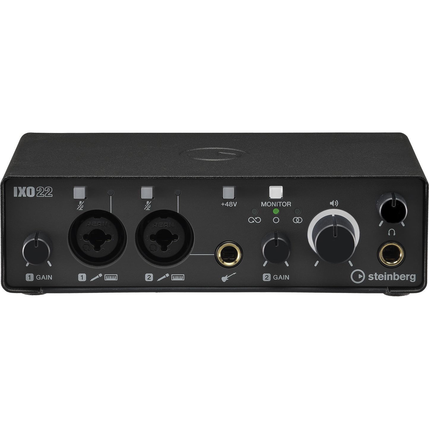 Steinberg IXO22 2 x 2 USB 2.0 Audio Interface with Two Mic Preamps - Black