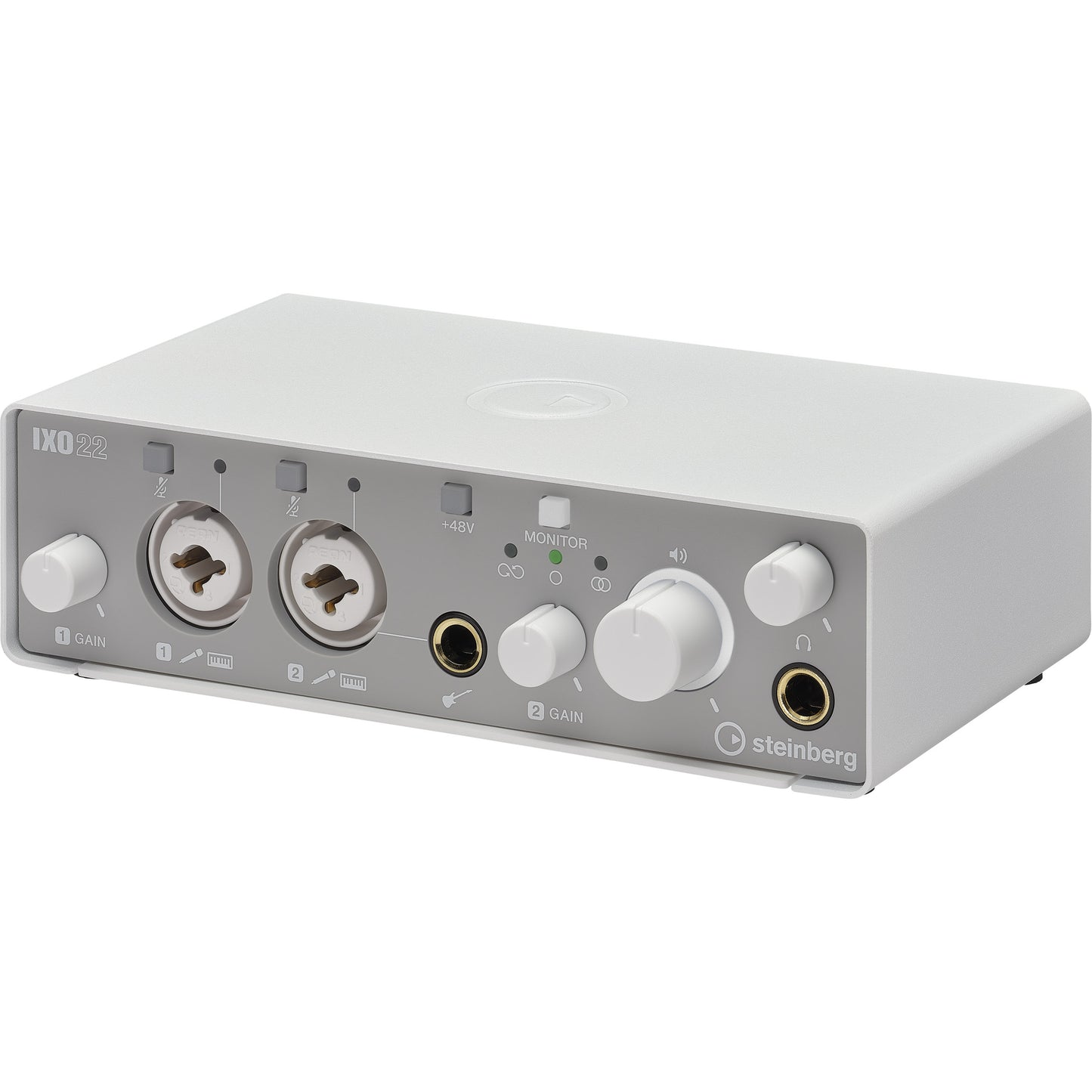 Steinberg IXO22 2 x 2 USB 2.0 Audio Interface with Two Mic Preamps - White