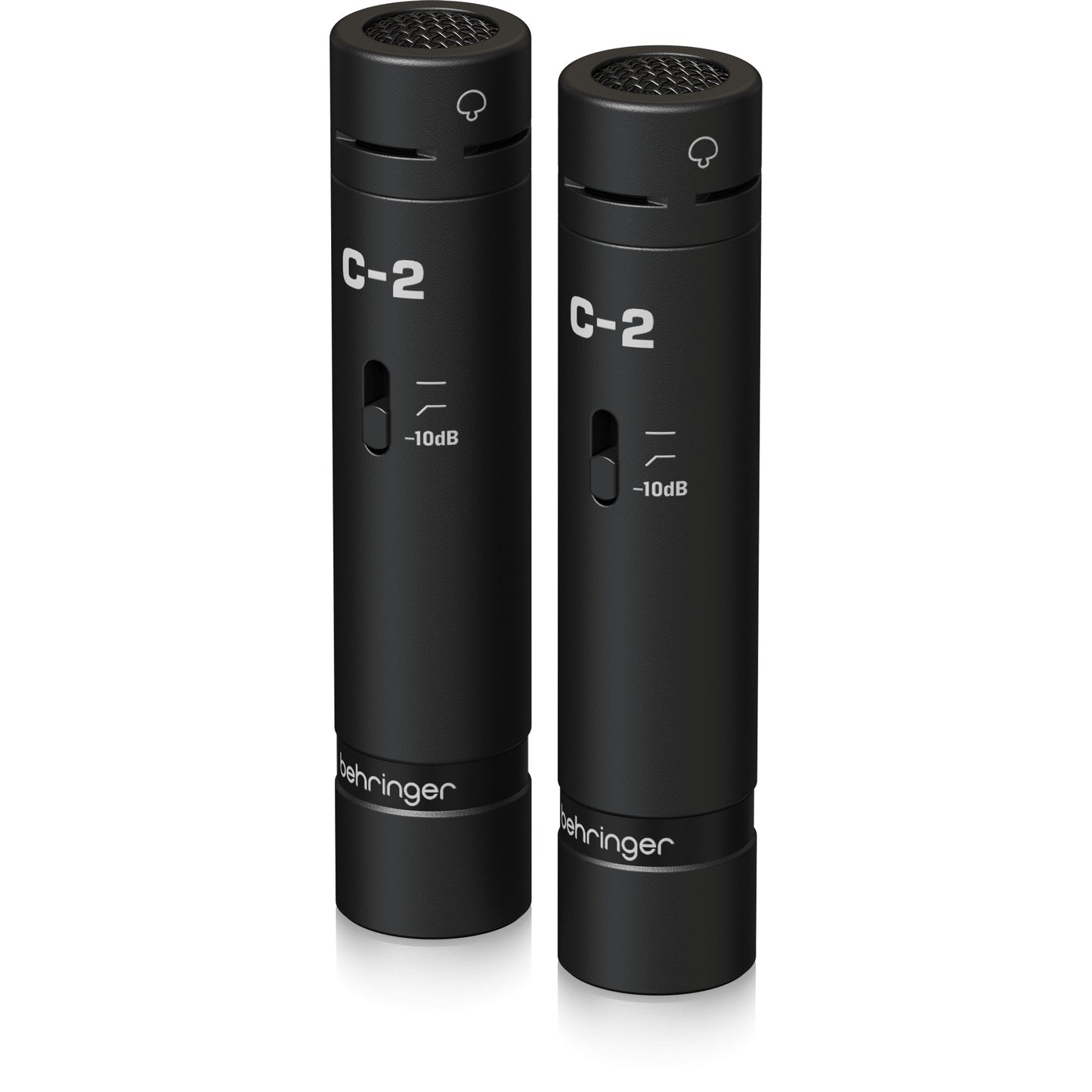 Behringer C-2 Matched Studio Condenser Microphone Pair - Dark Edition