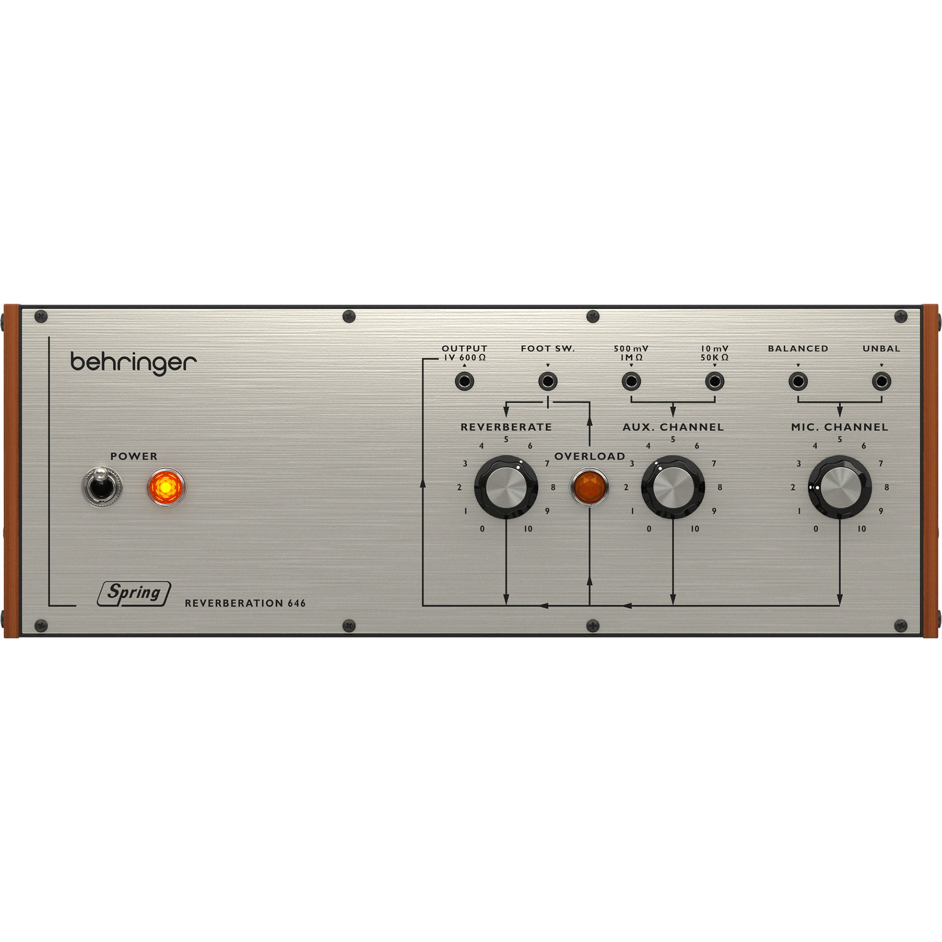 Behringer Spring Reverberation 646 Spring Reverb Module – Alto Music Behringer Spring Reverberation 646 Spring Reverb Module – Alto Music