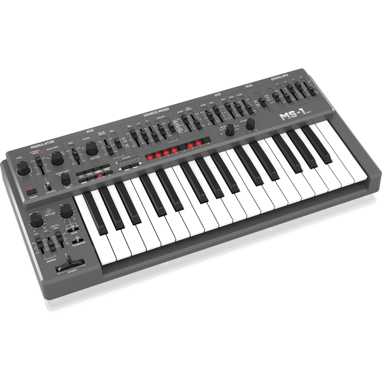 Behringer MS-1 MK II-GY Analog Synthesizer - Grey