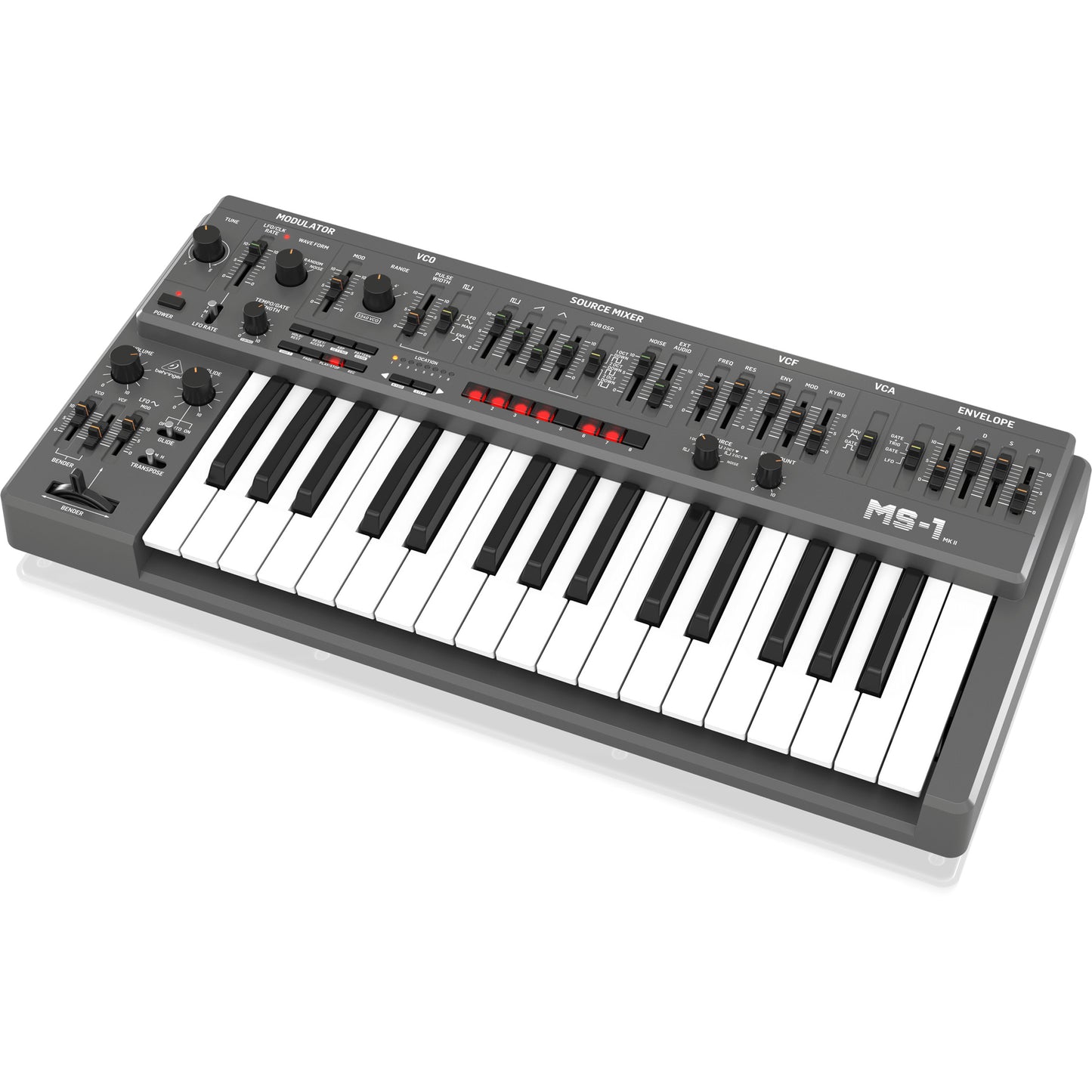 Behringer MS-1 MK II-GY Analog Synthesizer - Grey