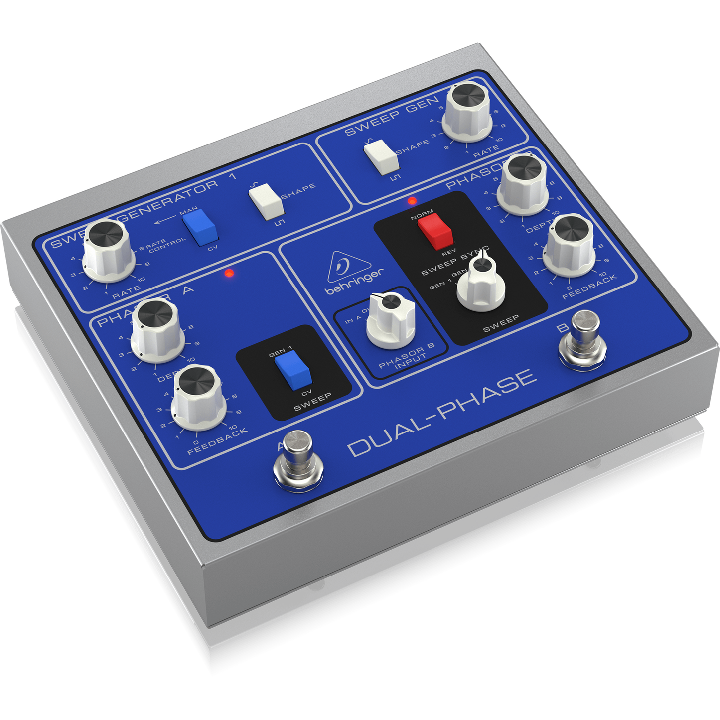 Behringer DUAL-PHASE Dual Phase Shifter with 12 Opto-Couplers