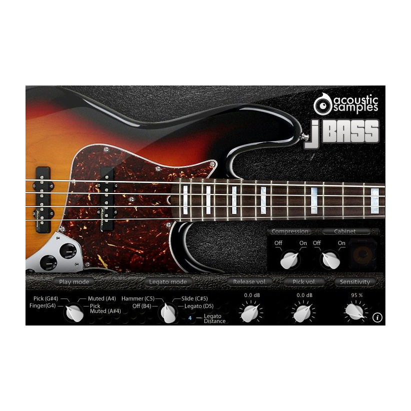 Acousticsamples JBass Virtual Instrument