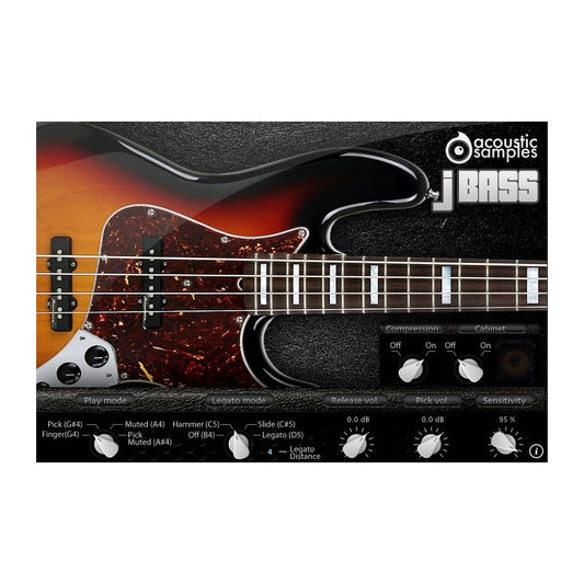 Acousticsamples JBass Virtual Instrument