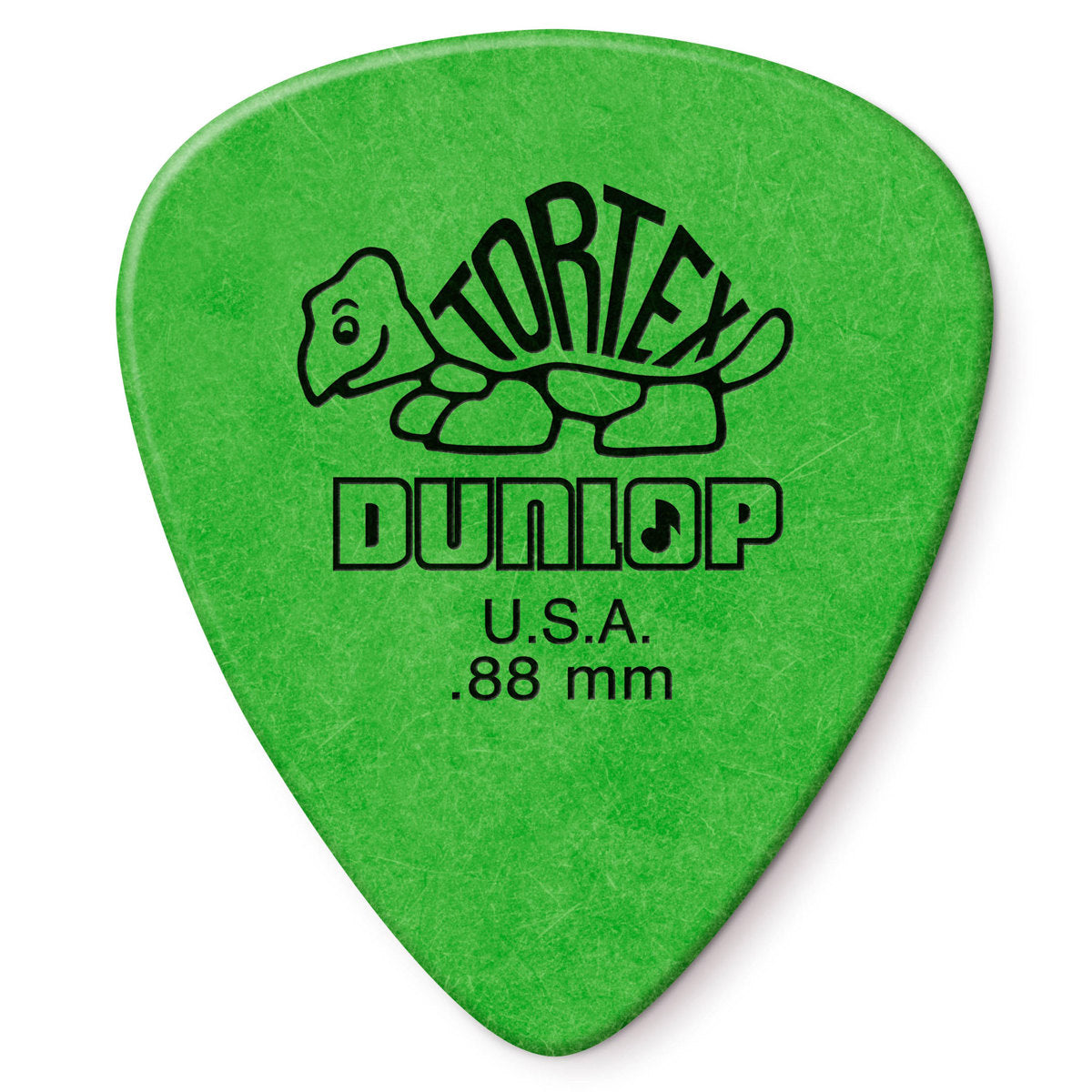 Dunlop Tortex Standard .88mm Gauge, Green, 72-Pack