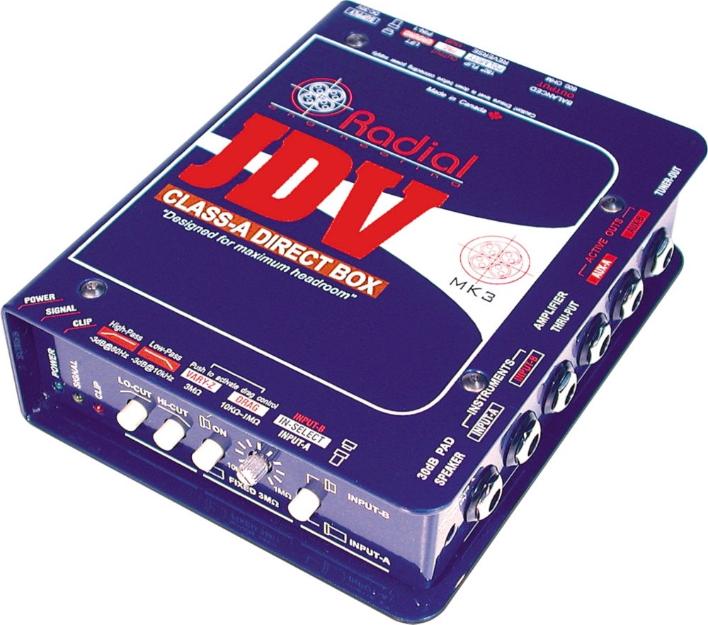 Radial JDV Mk3 Direct Box (JDVMK3)