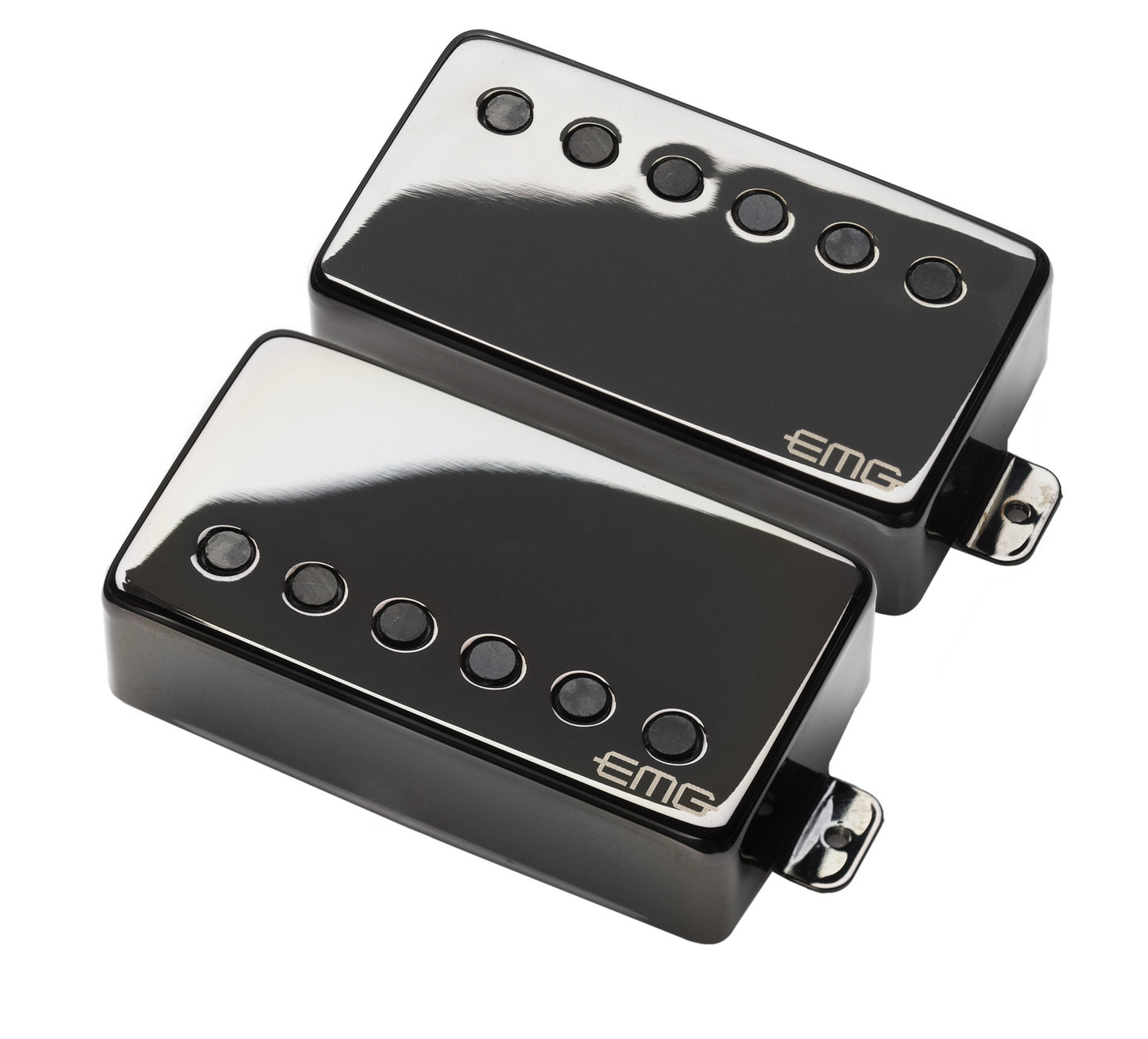 EMG JH SET Custom James Hetfield Signature Set - Black Chrome