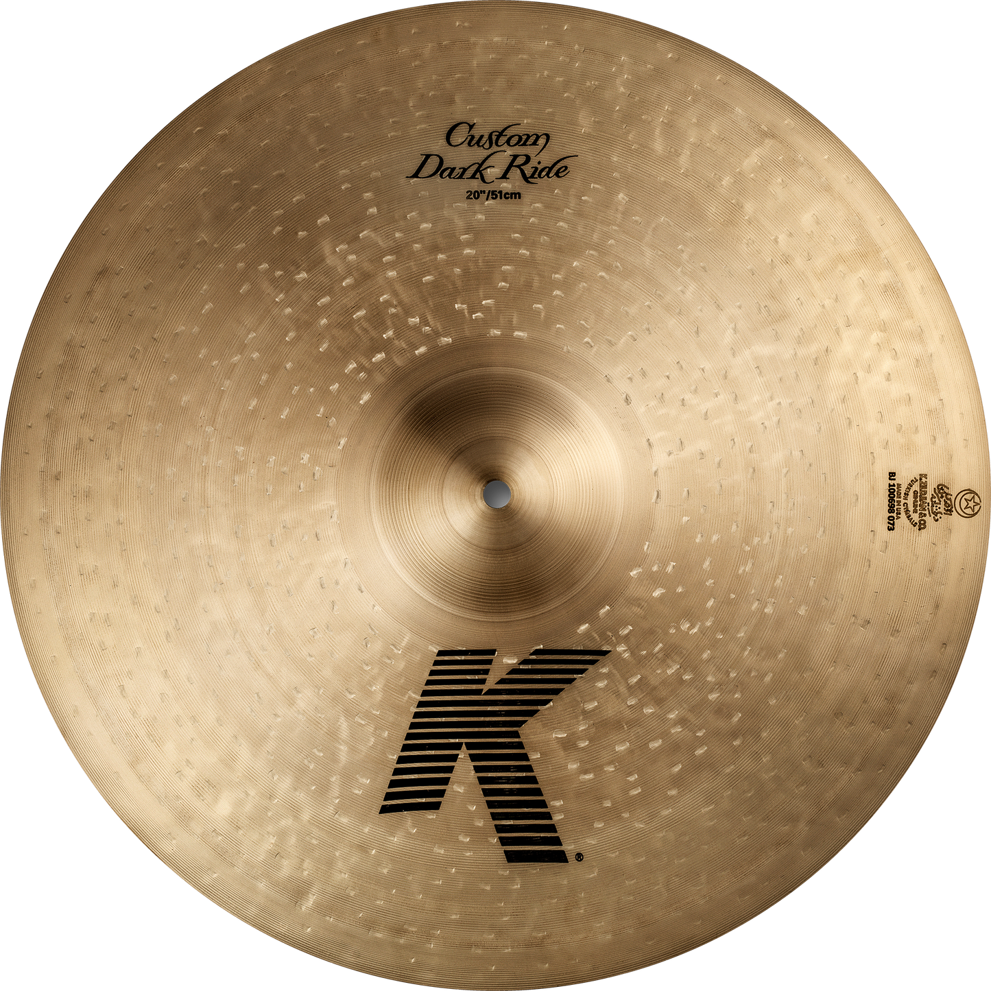 Zildjian 20” K Custom Dark Ride Cymbal