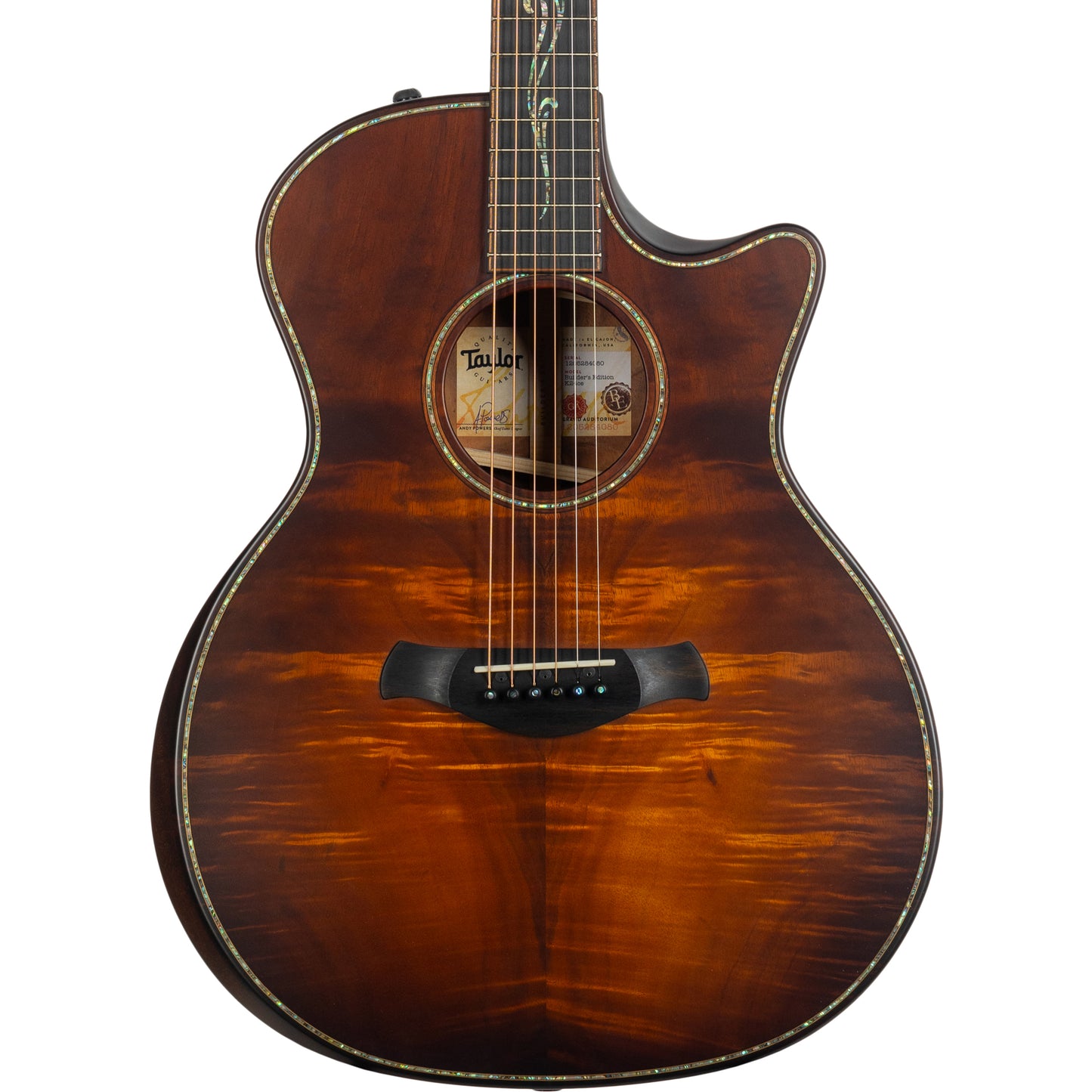 Taylor K24ce Builder's Edition Acoustic Electric Guitar - Hawaiian Koa