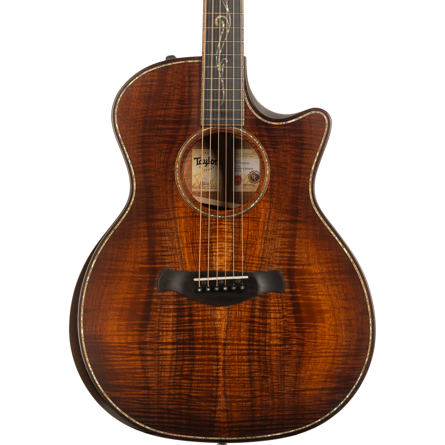 Taylor K24ce Builder's Edition Acoustic Electric Guitar - Hawaiian Koa