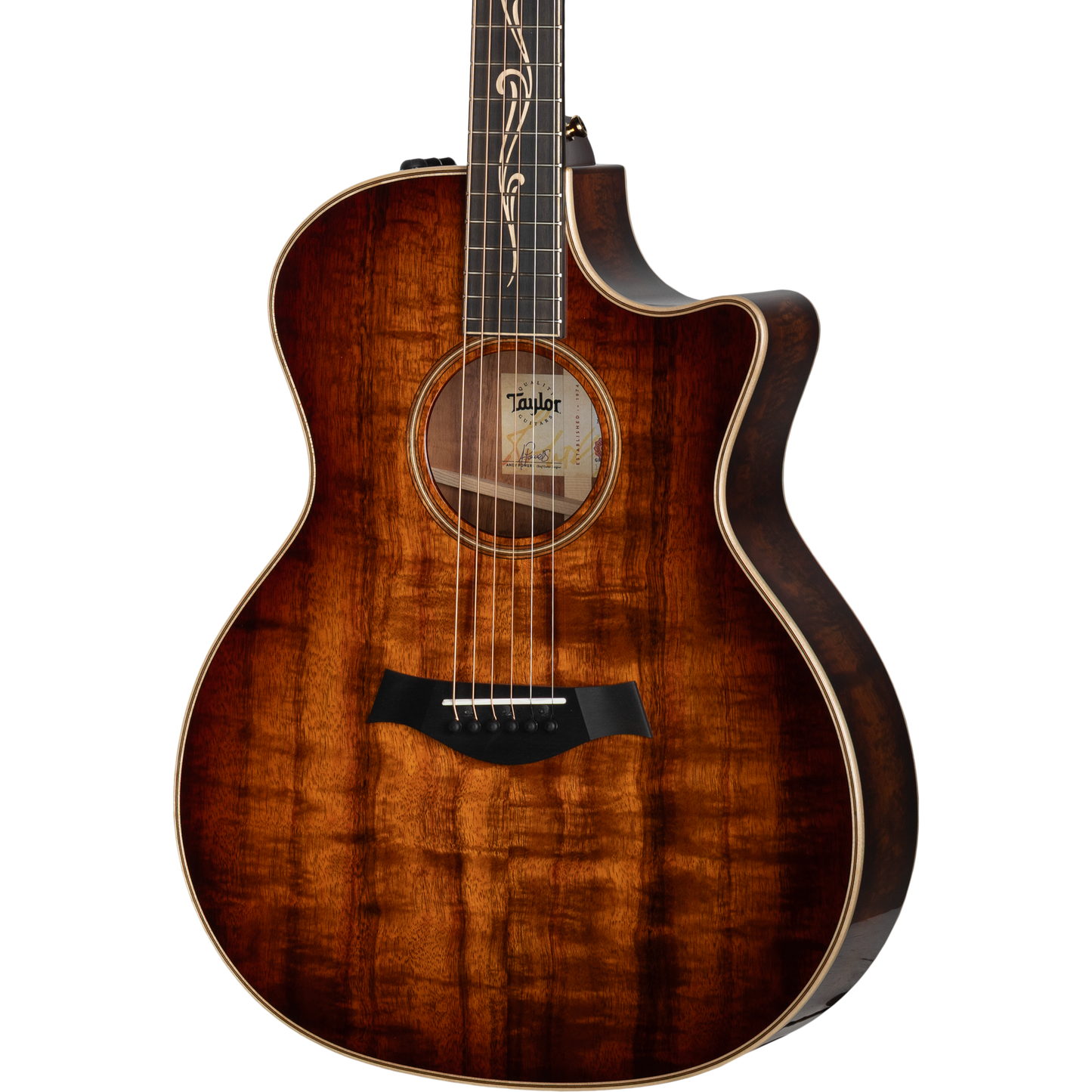 Taylor K24ce Grand Auditorium Koa Acoustic Electric Guitar