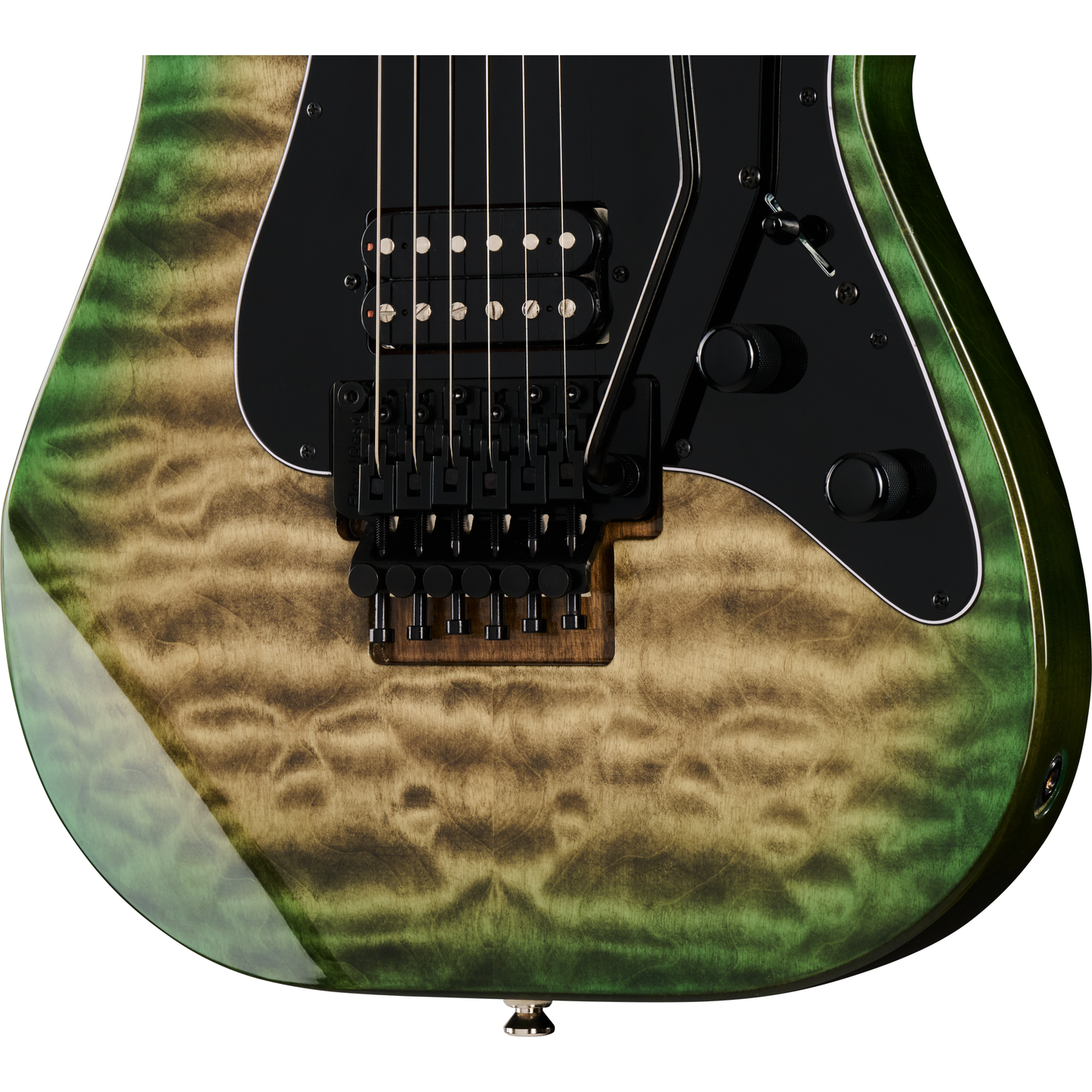 Kramer Volante Quilt HHFR Electric Guitar - Ultramarine Burst