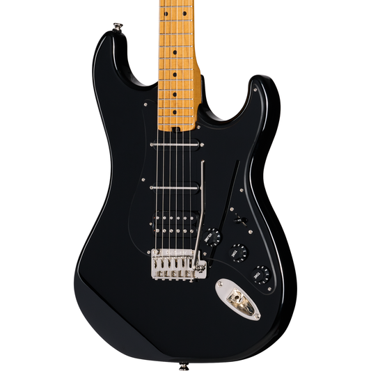 Kramer Pacer Deluxe GT Electric Guitar - Intruder Black