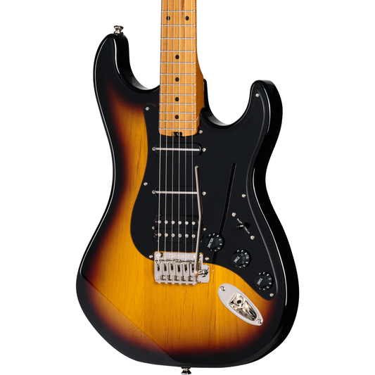 Kramer Pacer Deluxe GT Electric Guitar - Triburst