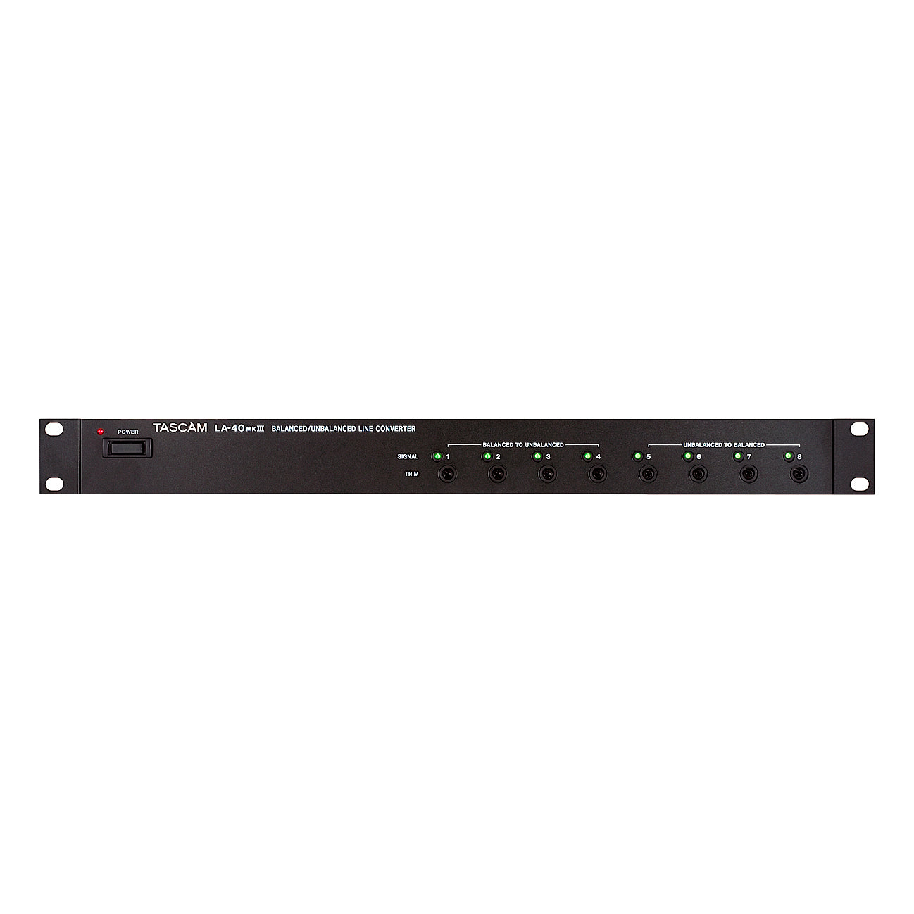 Tascam LA-40 MK3 4-Channel Bi-Directional Line Level Converter