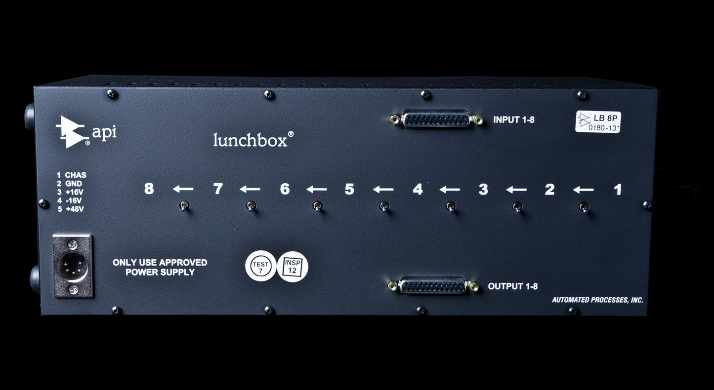 API 500-8B 8 Slot Lunchbox (LB8P)