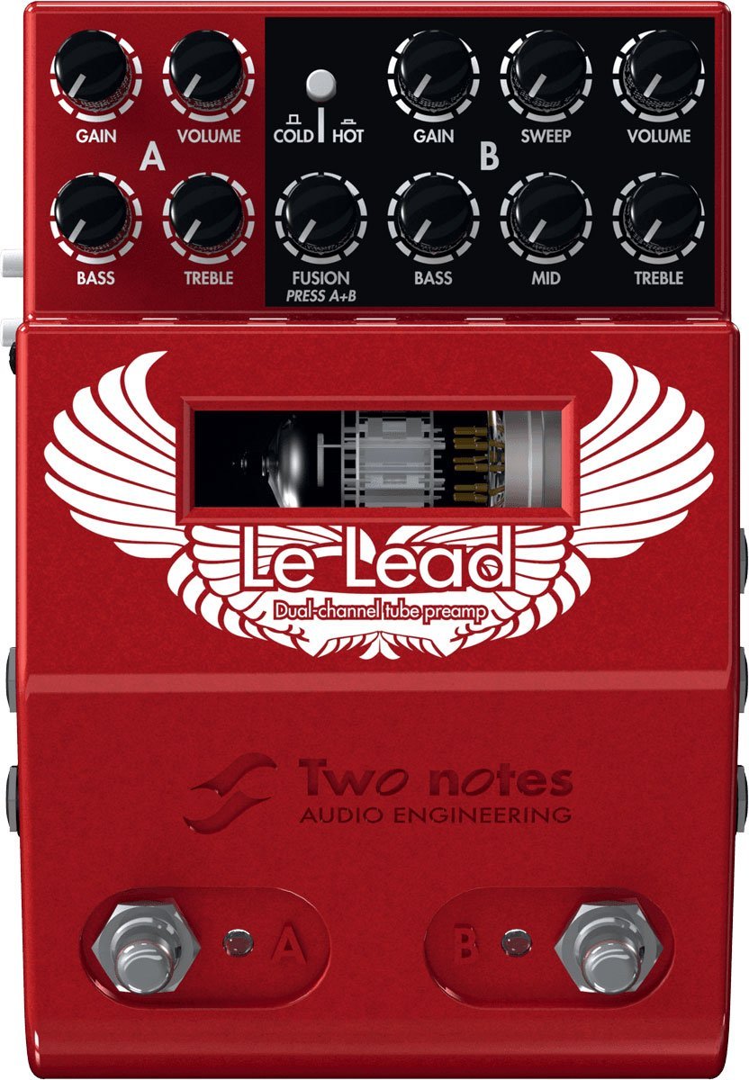 2 channel preamp pedal Two Notes Le Lead