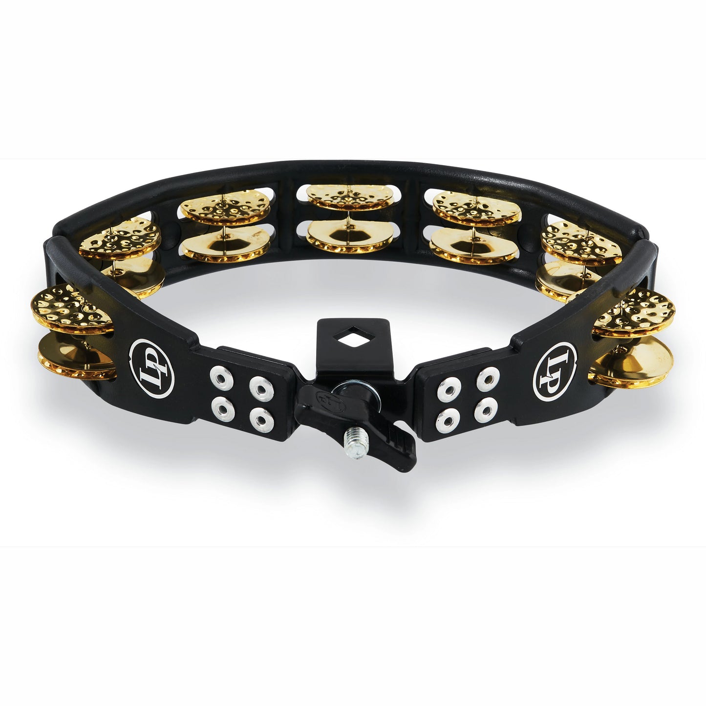 Latin Percussion Cyclops Mounted Dimpled Tamb, Brass LP179