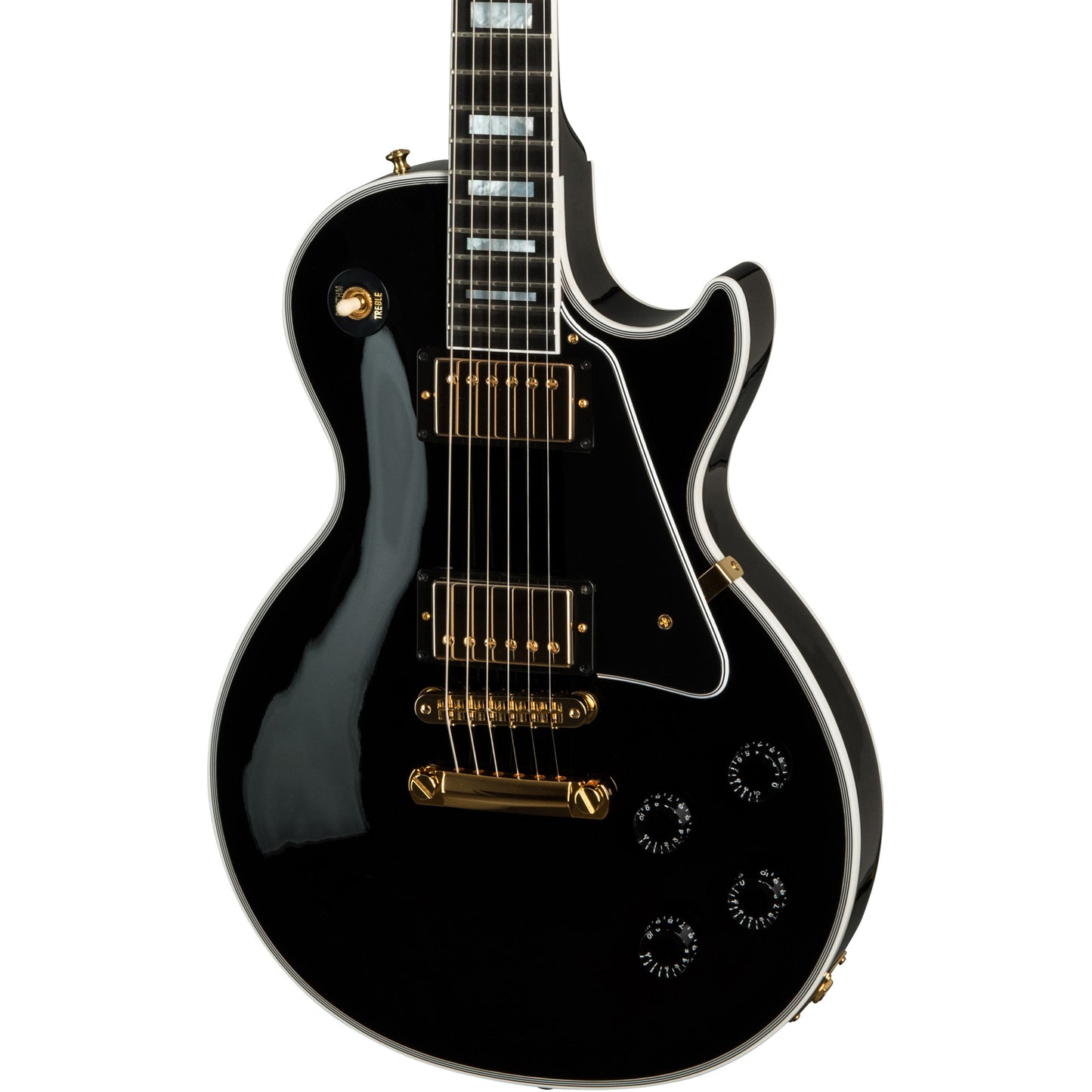 Gibson Les Paul Custom Electric Guitar w/ Ebony Fingerboard - Ebony