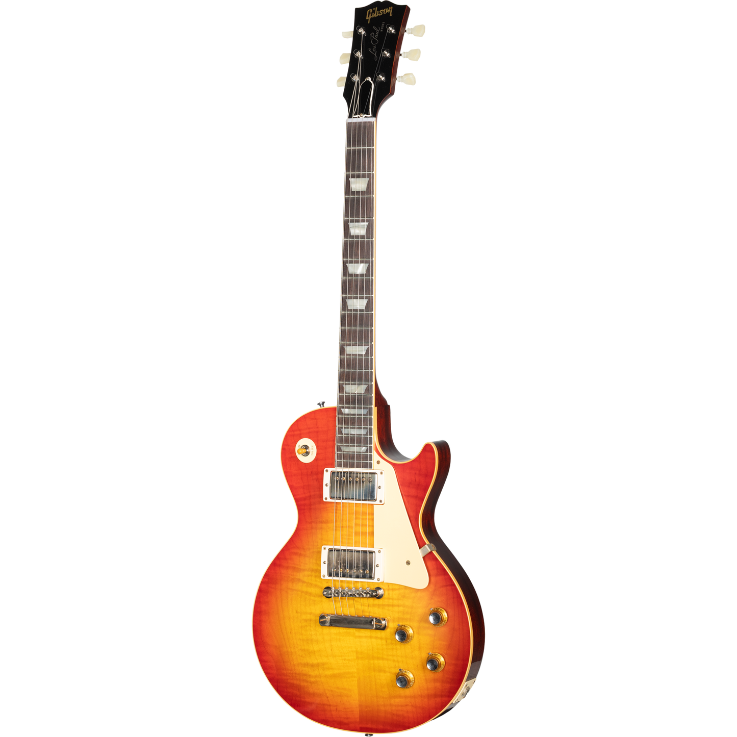 Gibson 1960 Les Paul Standard Reissue VOS Electric Guitar - Washed Cherry Sunburst