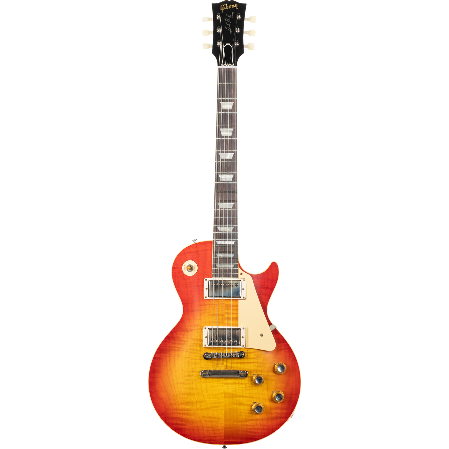 Gibson 1960 Les Paul Standard Reissue VOS Electric Guitar - Washed Cherry Sunburst