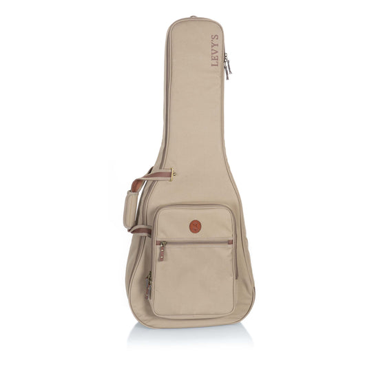 Levys LVYCLASSICGB200 Deluxe Gig Bag for Classical Guitars - Tan