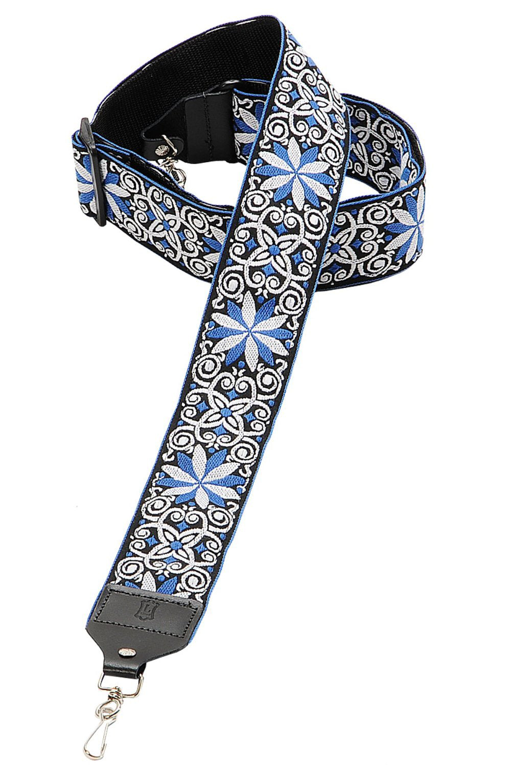 Levys M10HT10 Hootenanny Jacquard Weave 2 Inch Banjo Strap With Clips