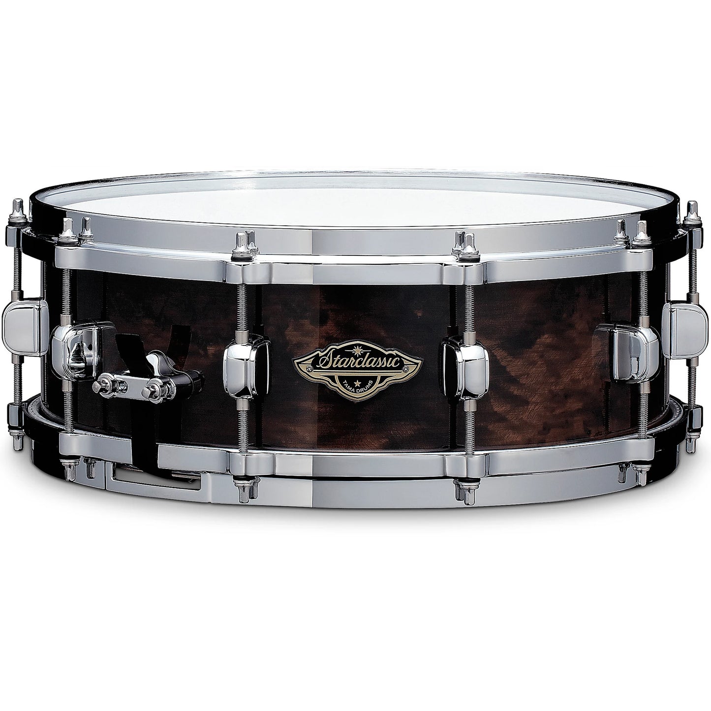 Tama Starclassic Walnut/Birch 5x14 Snare Drum - Black Walnut Burl