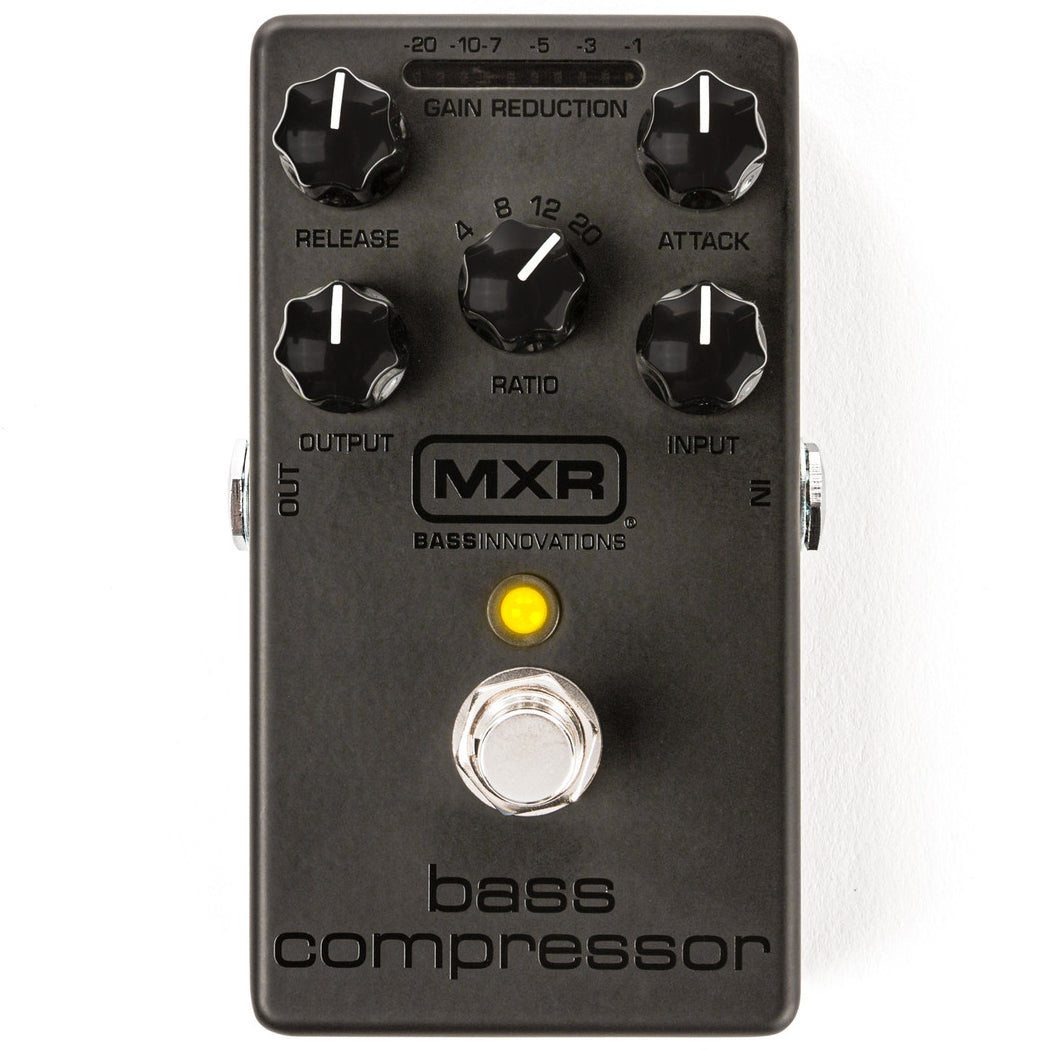 cheap bass compressor pedal MXR M87B Blackout Series Bass Compressor Pedal