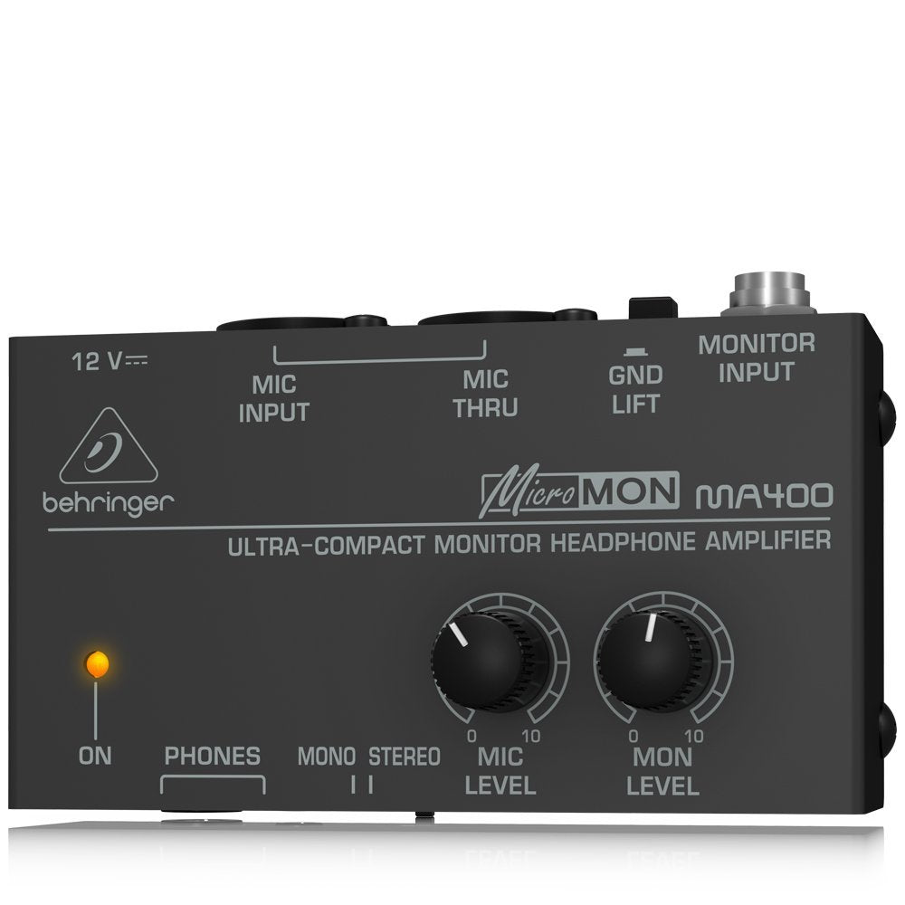Behringer MA400 MICROMON Ultra-Compact Monitor Headphone Amplifier