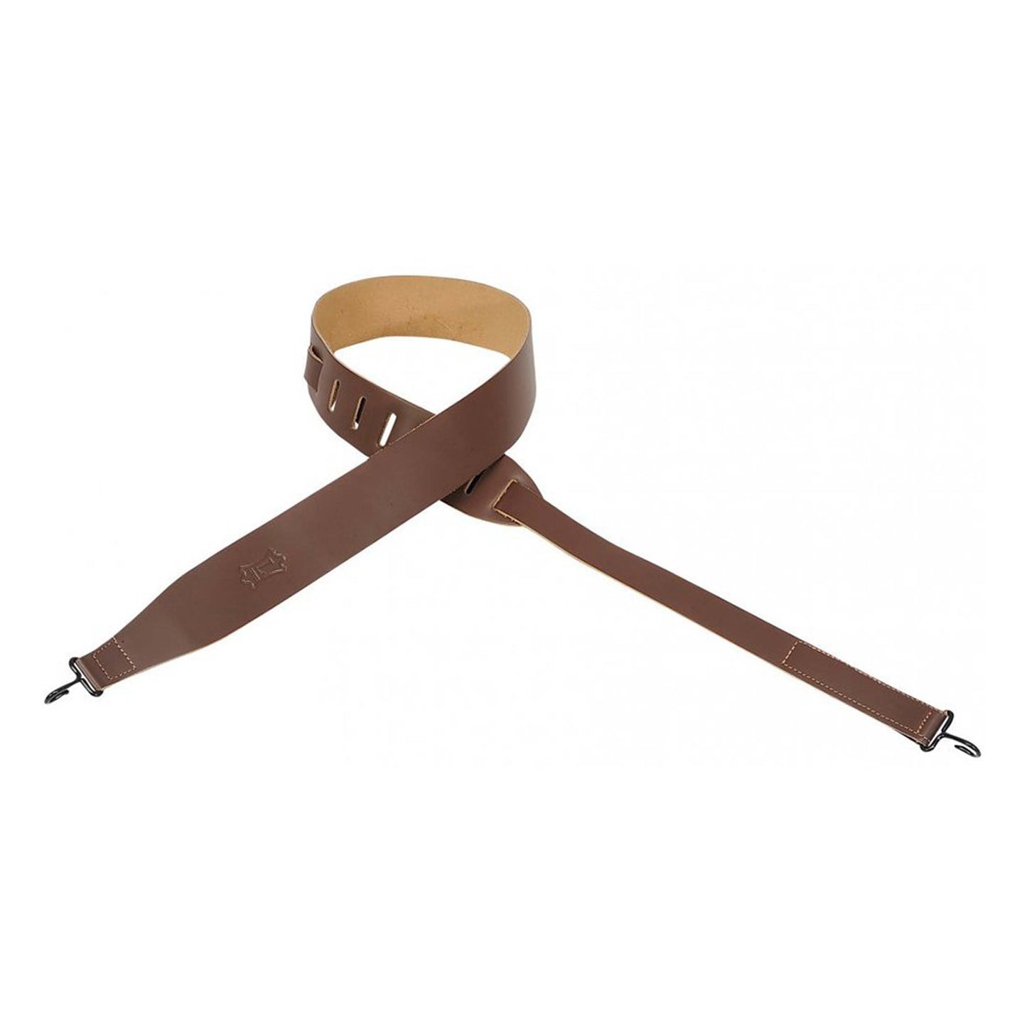 Levy's MB12 2" Leather Banjo Strap - Brown