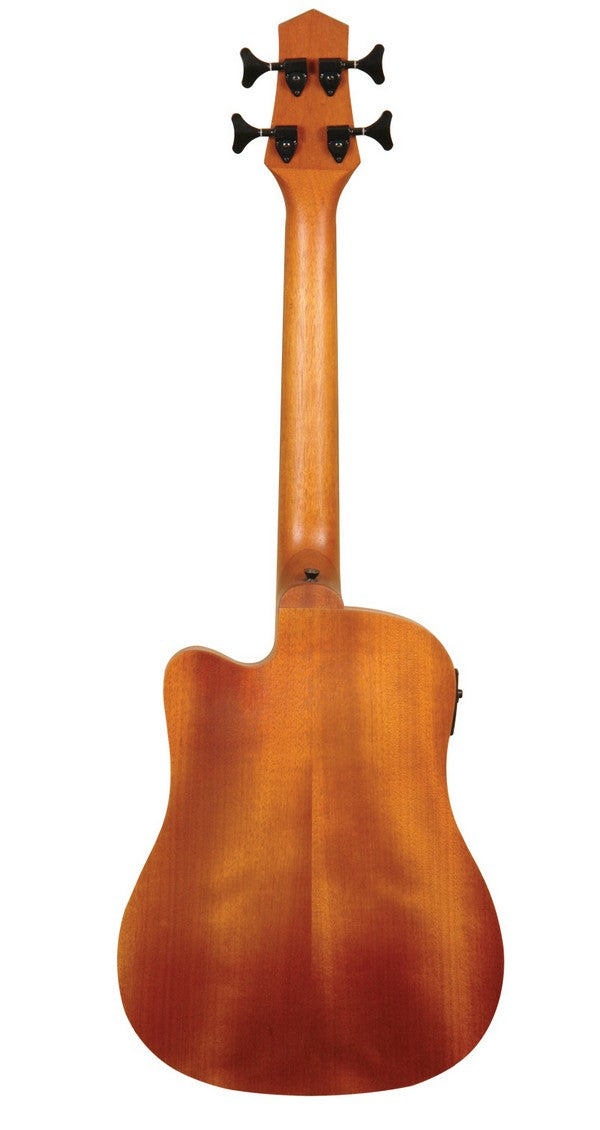 Goldtone M Bass Microbass Fretless Short-Scaled Acoustic Electric Bass with Bag