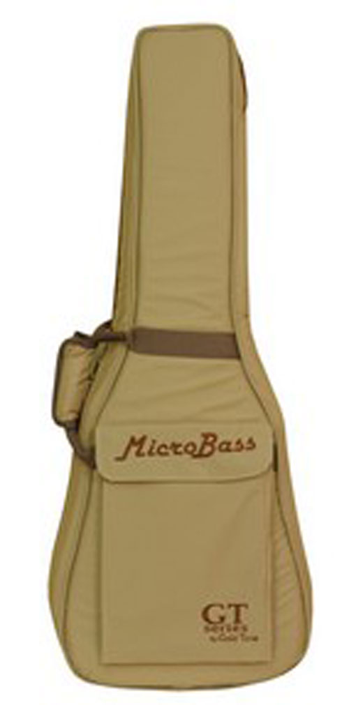 Goldtone M Bass Microbass Fretless Short-Scaled Acoustic Electric Bass with Bag