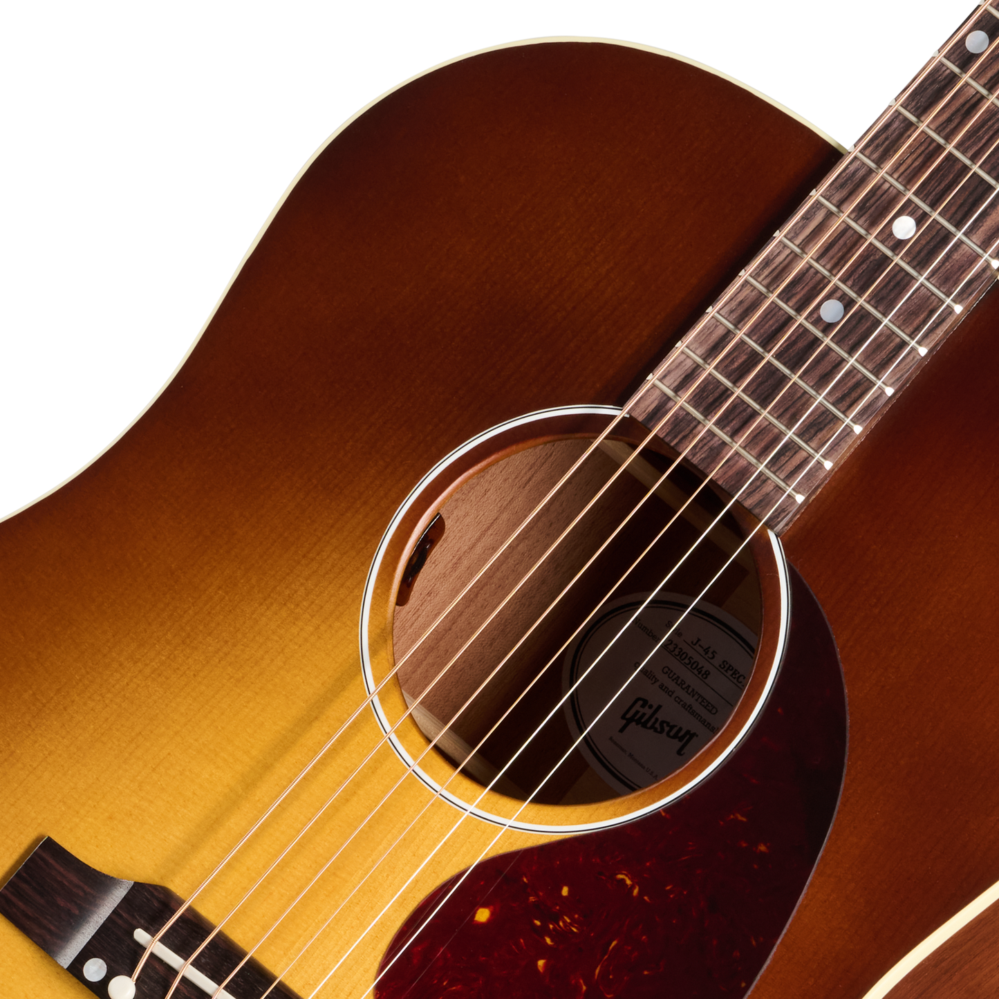Gibson J-45 Special Acoustic Electric Guitar - Satin Honey Burst