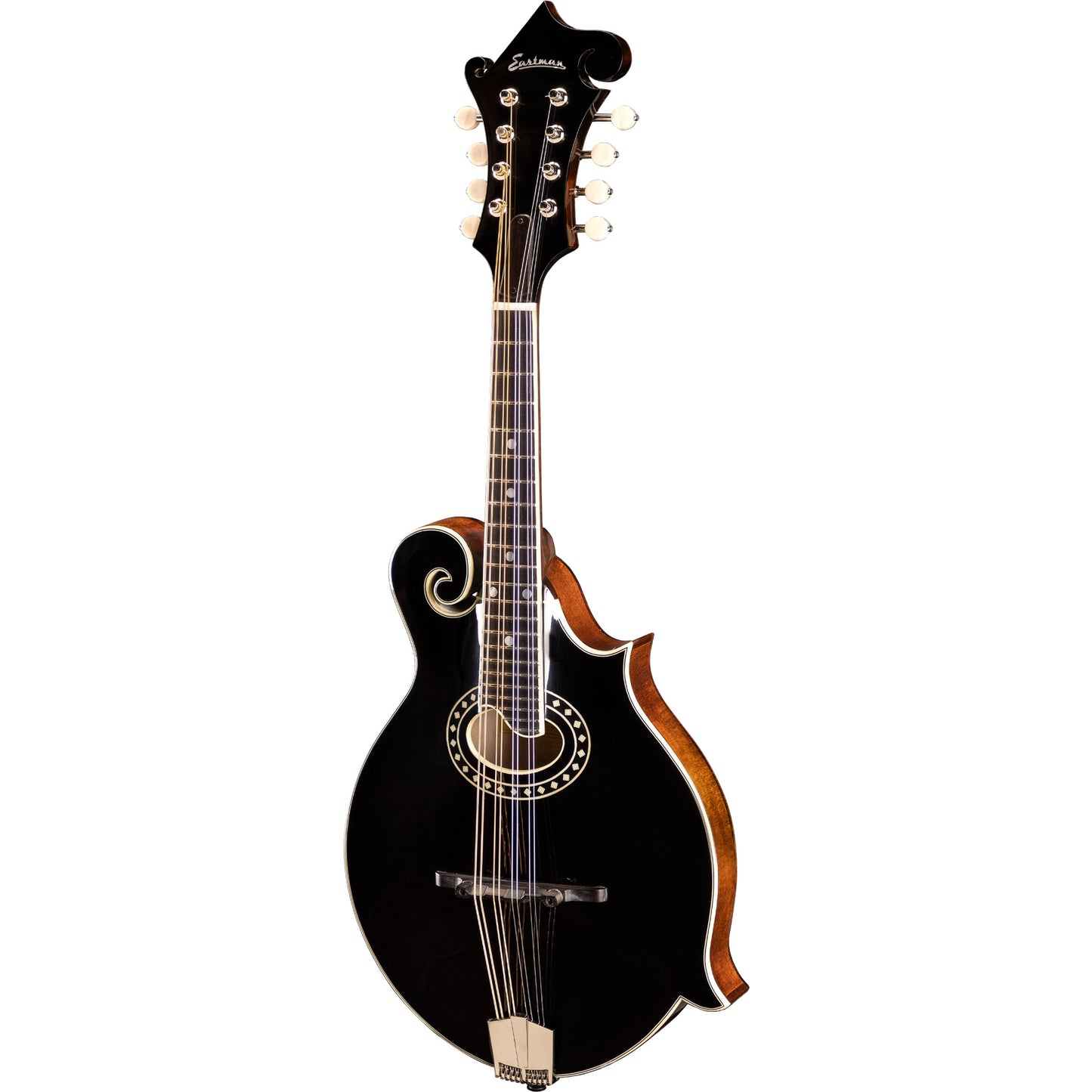 Eastman Limited Edition MD514 F-Style Mandolin - Black Top