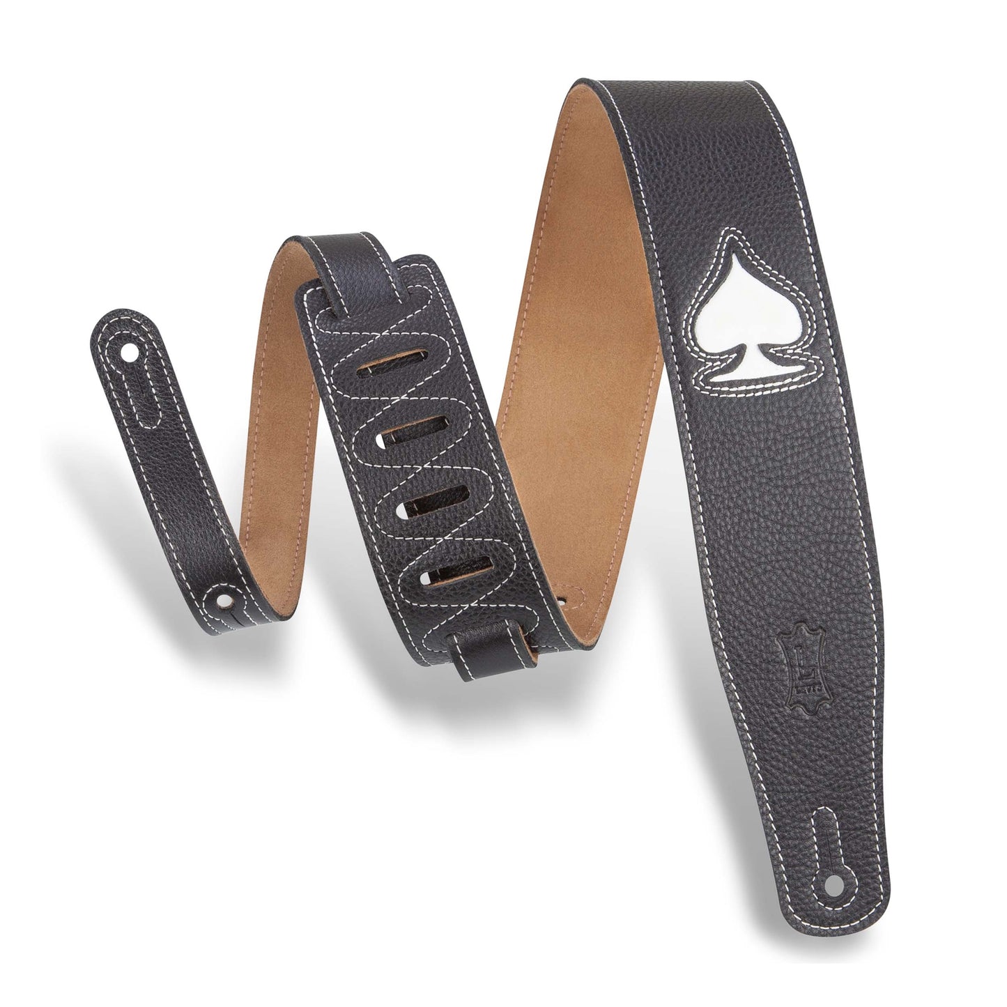Levys Lucky Line Spade Guitar Strap - MGS26L-001