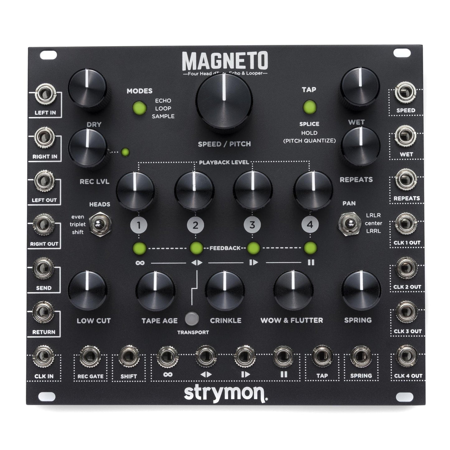 Strymon Magneto 4 Head dTape Echo and Looper Eurorack Module