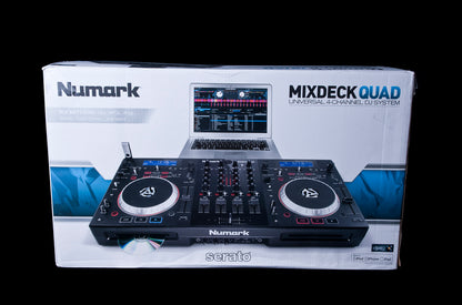 Numark Mixdeck Quad 4-Channel Universal DJ System (MIXDECKQUAD)