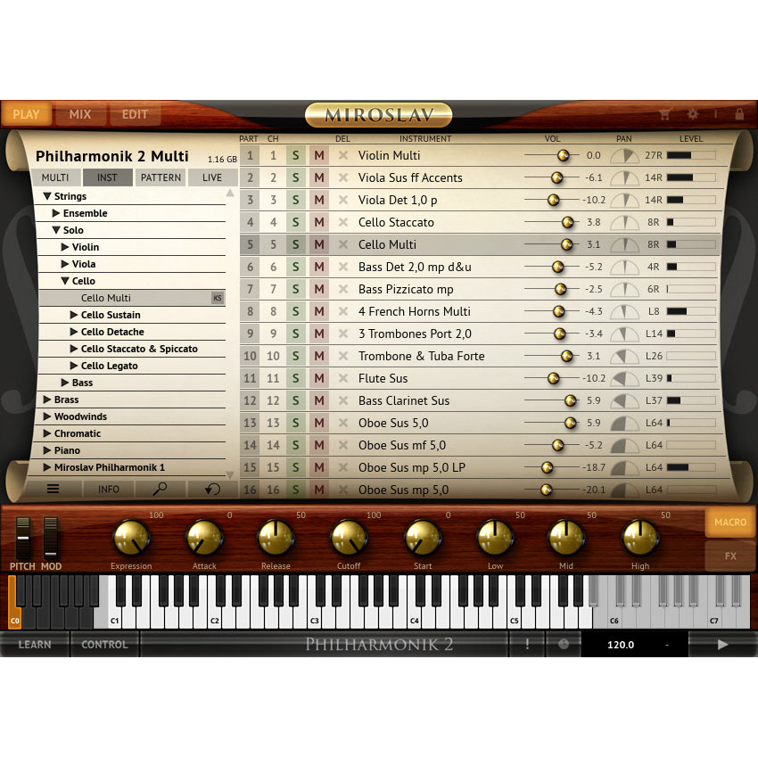 IK Multimedia Miroslav Philarmonik 2 CE Plug-in